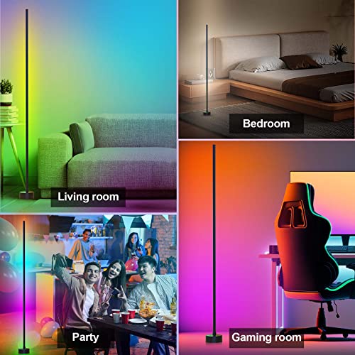 Corner Floor Lamp LED (2 Count)
