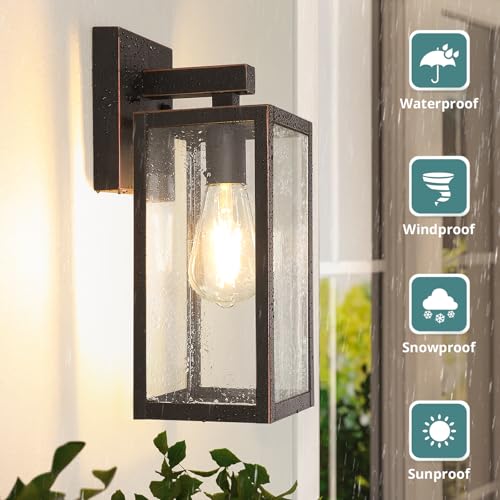 Outdoor Wall Light Fixtures (2 Count)