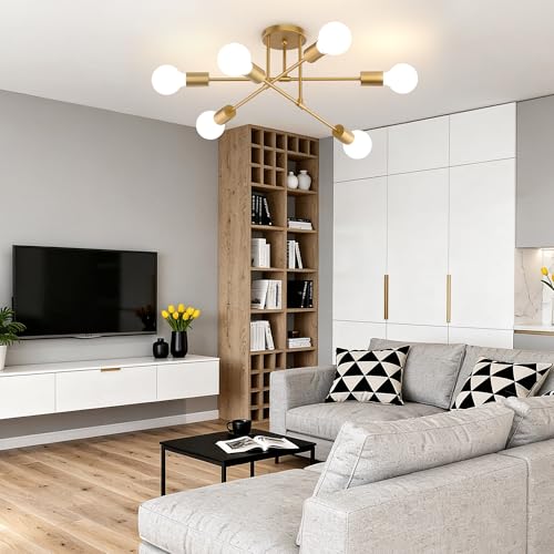 Modern Sputnik Chandelier Ceiling Light Fixtures