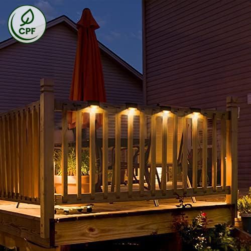 Solar Deck Lights Outdoor 24 Pack (24 Count)