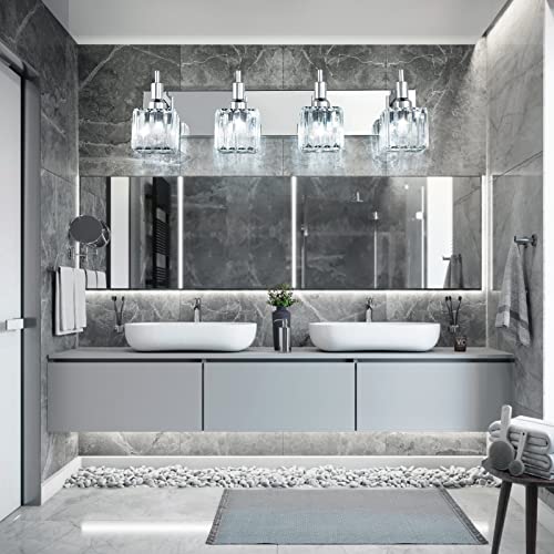 Modern Crystal Bathroom Vanity Light 4