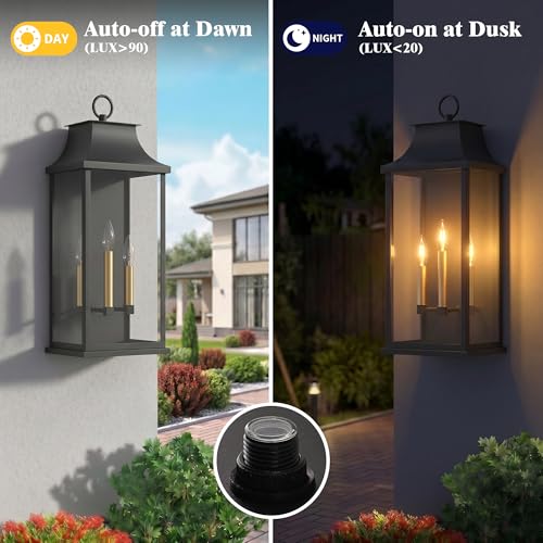 Dusk to Dawn Outdoor Wall Light