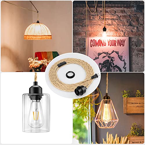 2Pack Plug in Pendant Light Cord (2 Count)