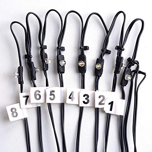 40 LED Solar String Light Cool White for 8