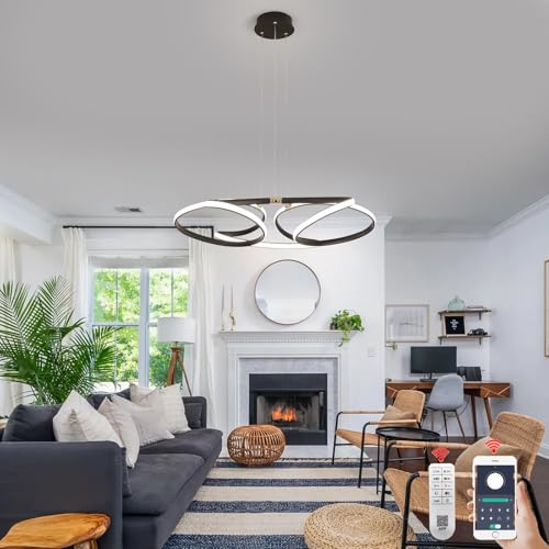 28 inch Modern Chandelier for Dining Room