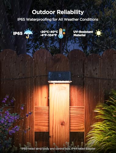RGBIC Outdoor Deck Lights (6 Count)