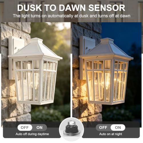 Dusk to Dawn Outdoor Wall Lights for Porch
