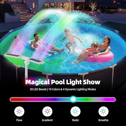 Solar Pool Fountain