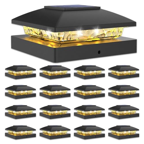 4x4 Solar Post Cap Lights (16 Count)