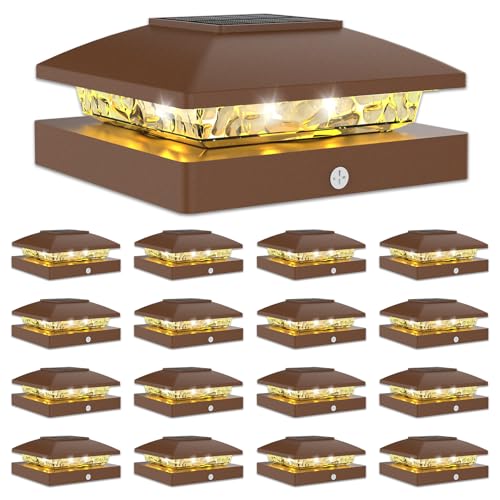 4x4 Solar Post Cap Lights (16 Count)
