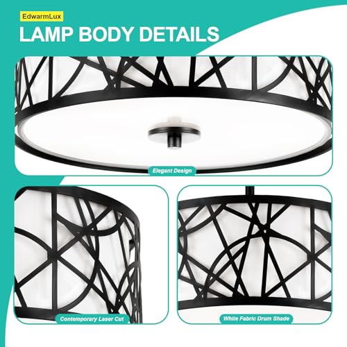 3 Light Semi Flush Mount Ceiling Light