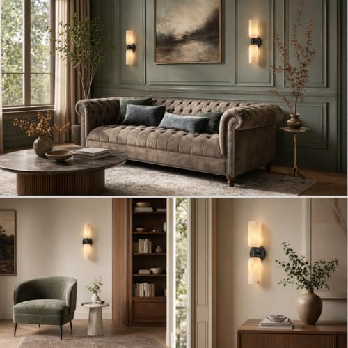 Artisan Alabaster Wall Sconces