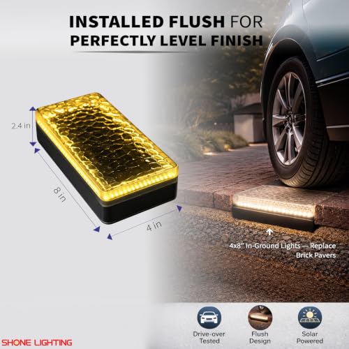 4x8 Solar Ground Lights