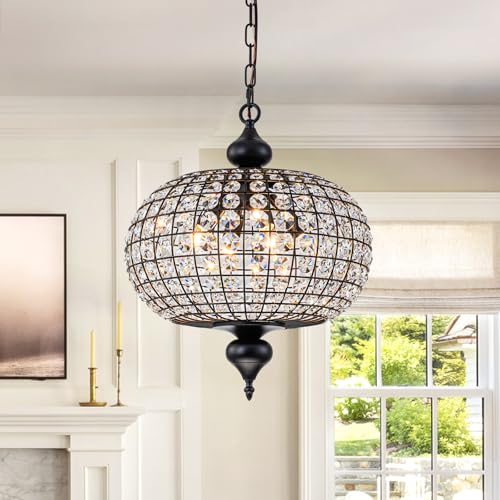 16.5" Crystal Chandelier