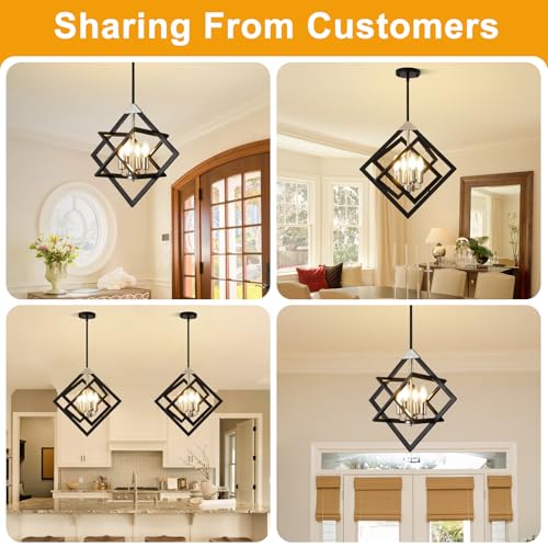 18" Modern Chandelier for Dining Room