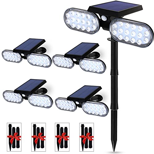 Outdoor Motion Lights Solar Powered (4 Count)