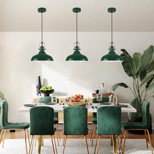 Green Pendant Light (3 Count)