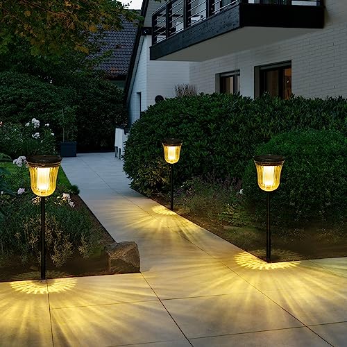 Solar Pathway Lights Outdoor (6 Count)