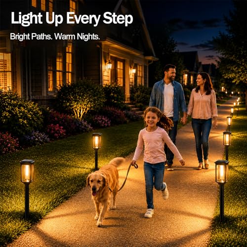 Solar Pathway Lights Outdoor 16 Pack (16 Count)
