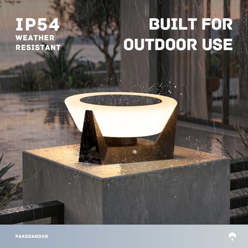 11.02" Solar Post Lights