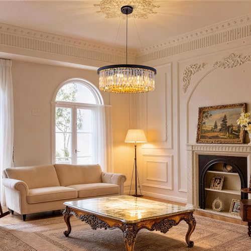 Crystal Chandeliers for Dining Room Amber Chandelier Light Fixture