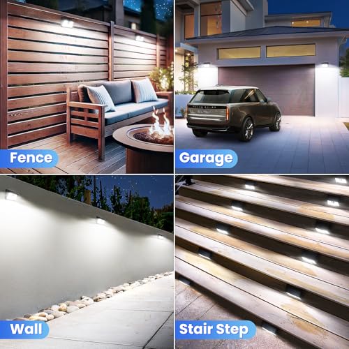 10 Packs] Solar Motion Sensor Outdoor Lights (10 Count)