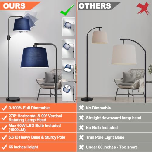 Upgraded】 Dimmable Floor Lamp