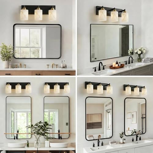 3 Light Bathroom Light Fixture