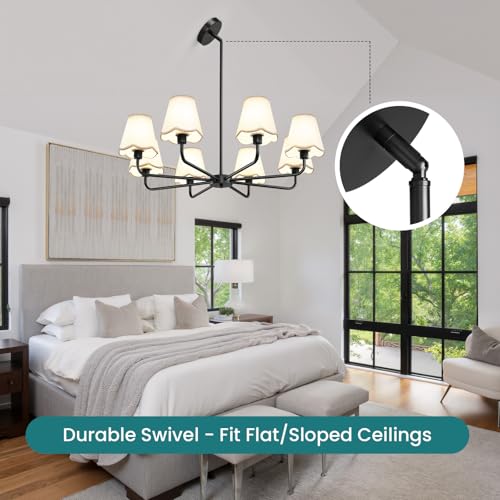 Black Chandelier for Dining Room