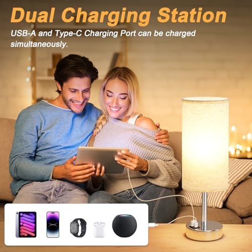Bedside Table Lamp for Bedroom