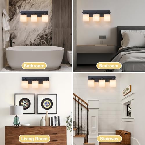 Modern Bathroom Light Fixtures Over Mirror