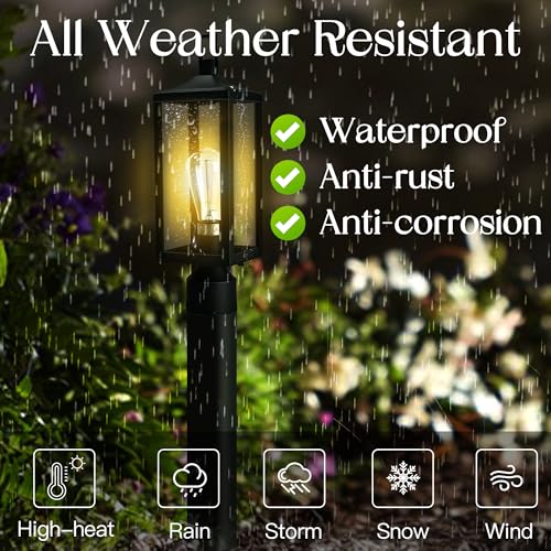 17 Inch Outdoor Lamp Post Light Fixture