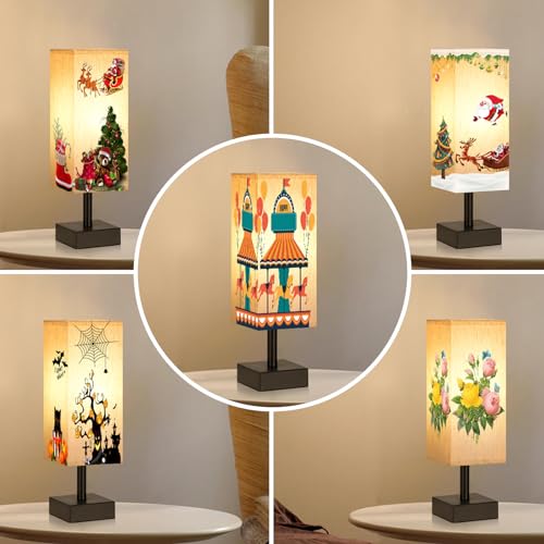 Small Bedside Table Lamp for Bedroom