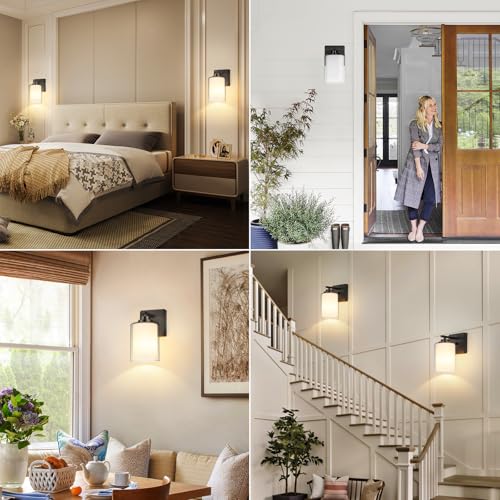 Set of 2 Wall Sconces for Bathroom (2 Count)