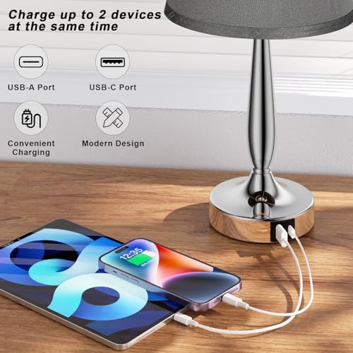 Touch Table Lamp for Bedroom