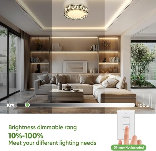 18 Inch Bird's Nest Flush Mount Ceiling Light