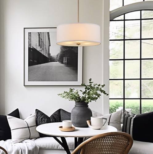 Nolan 18" Modern Drum Chandelier
