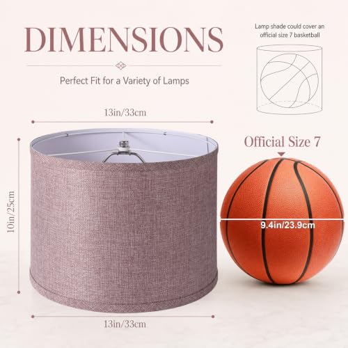 Drum Lampshades Set of 2 (2 Count)