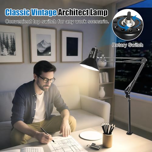 LED Clamp on Desk Lamp