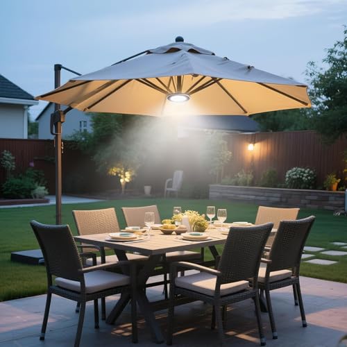 LED Patio Umbrella Lights with Remote