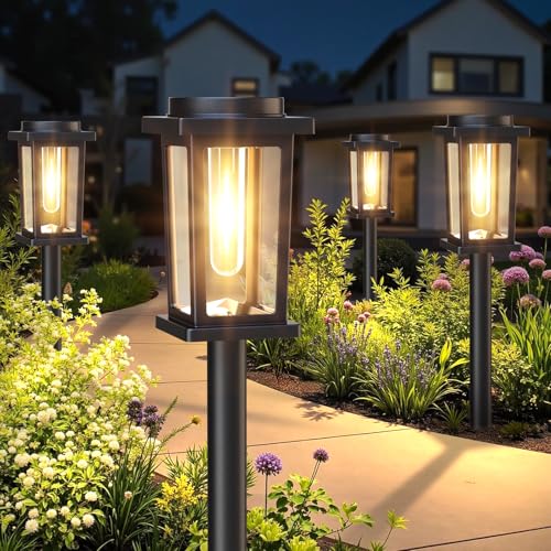 Solar Pathway Lights Outdoor (8 Count)