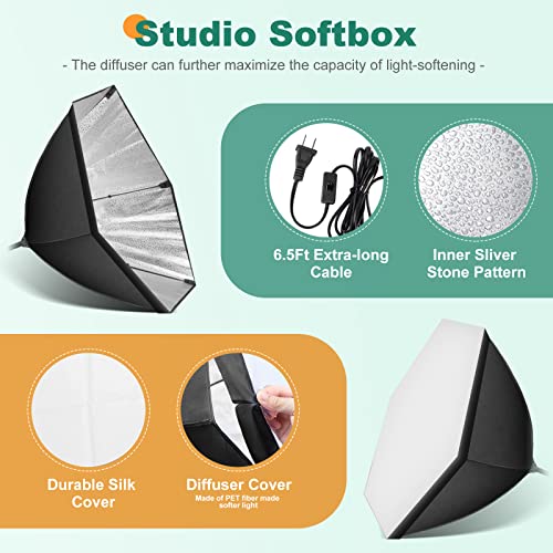 Softbox Lighting Kit (6 Count)