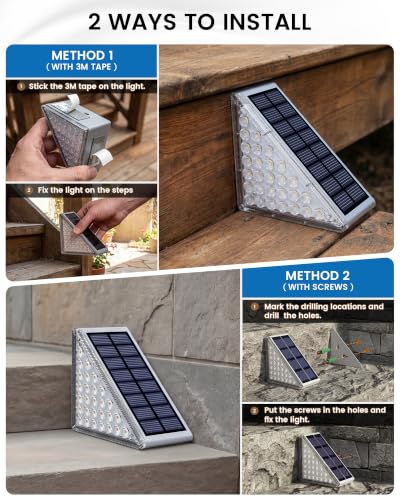 Outdoor Step Lights (6 Count)