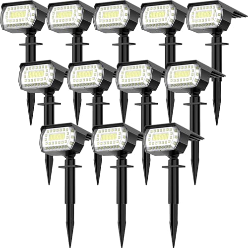 Solar Spot Lights Outdoor (12 Count)