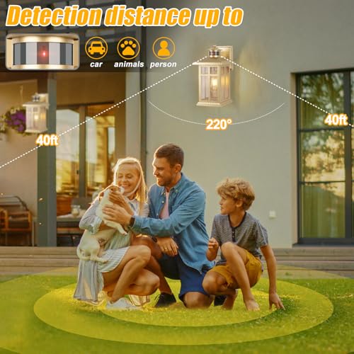 Outdoor Light Fixture Motion Sensor