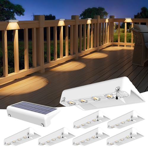 Solar Deck Lights 8 Pack (8 Count)