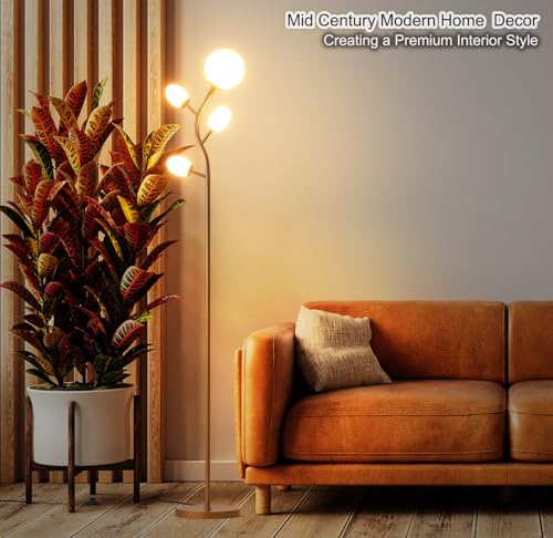 4 Globe Floor Lamp for Living Room