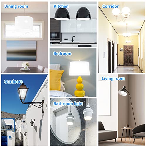 Led Light Bulb 6pcs 200w Equivalent 2500 Lumen 5000k Cool Daylight White 20w Super Bright Led Bulb E26