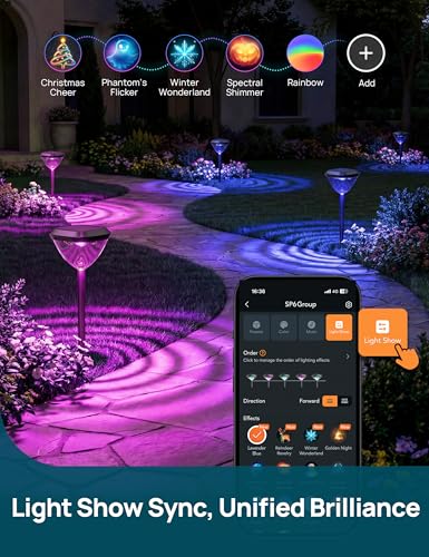 Smart Solar Pathway Lights SP6 (4 Count)