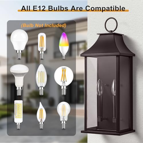 Dusk to Dawn Outdoor Wall Sconces 2